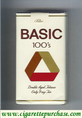Basic 100s Filter cigarettes Double-Aged Tobacco